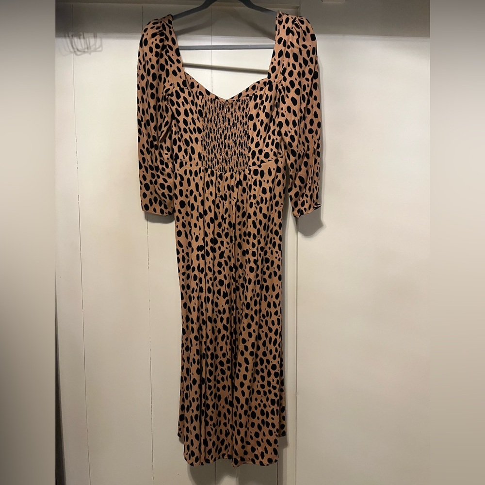 Reformation Leopard Print Dress - Picture 6 of 7